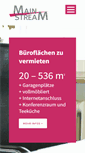 Mobile Screenshot of mainstream-gmbh.de